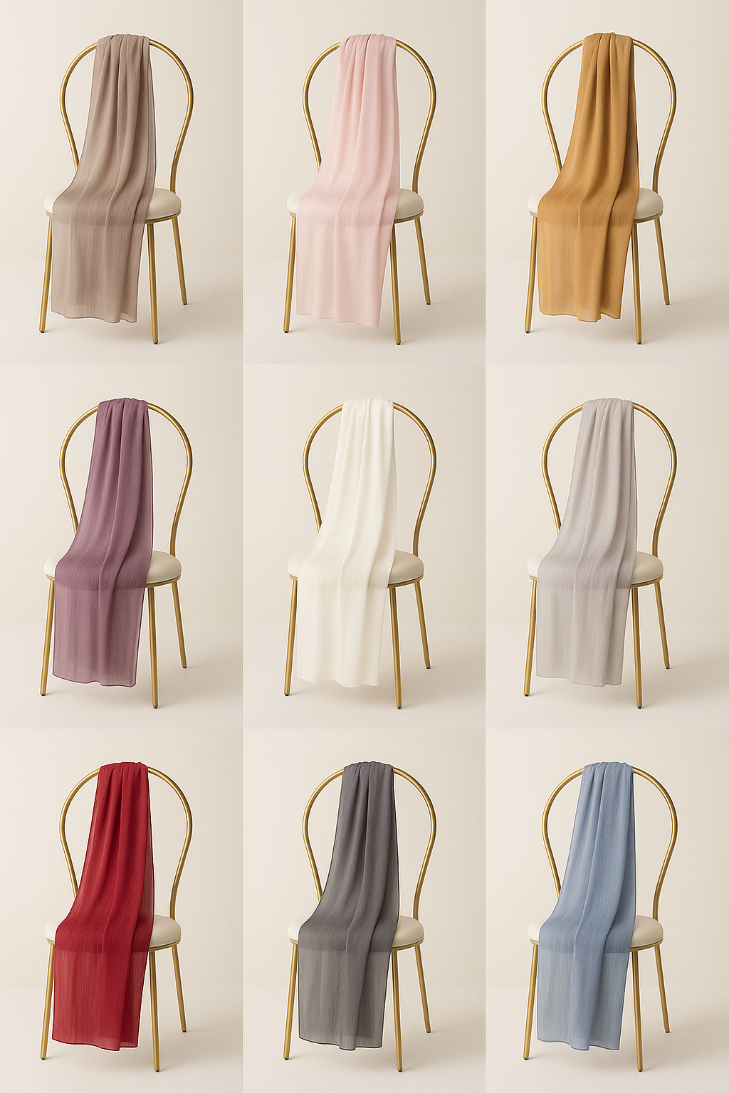 Luxury Chiffon Hijabs