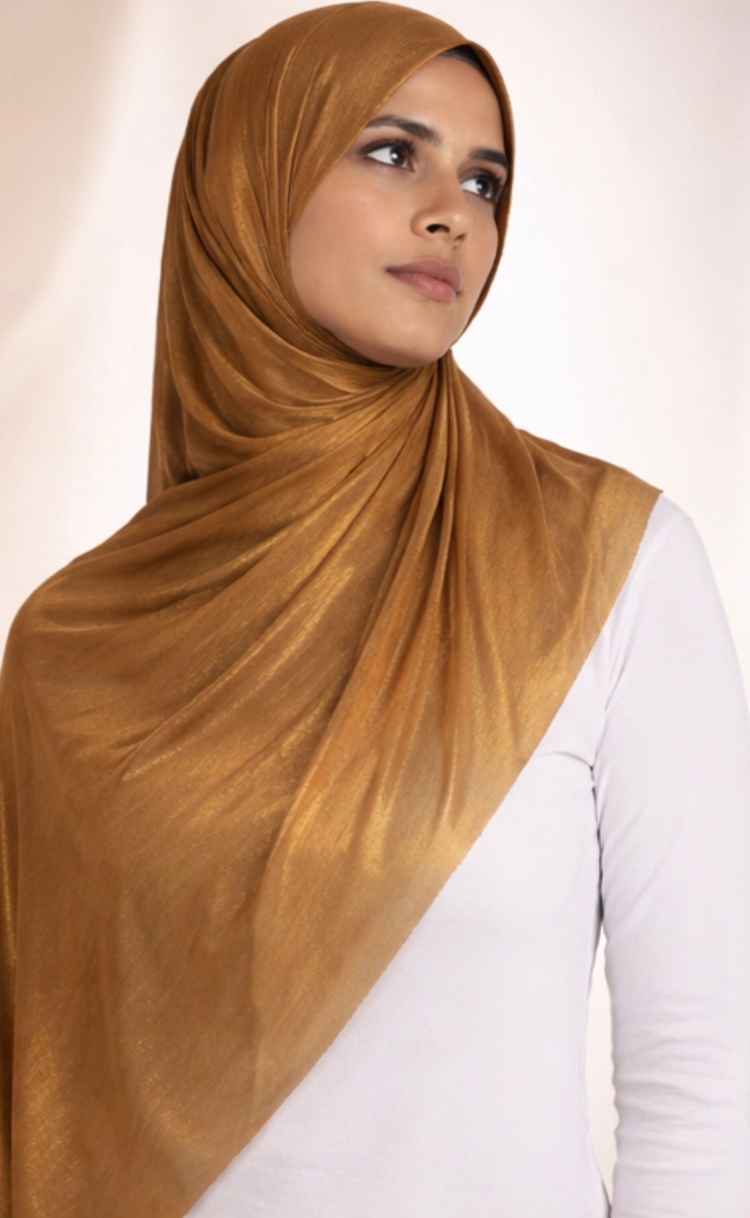 Organza Silk Hijab – Luxe Sheer Finish