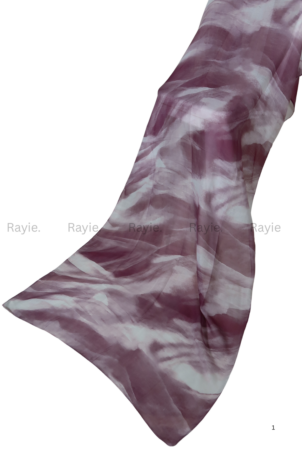 Lavender & Pink Marble Modal Hijab