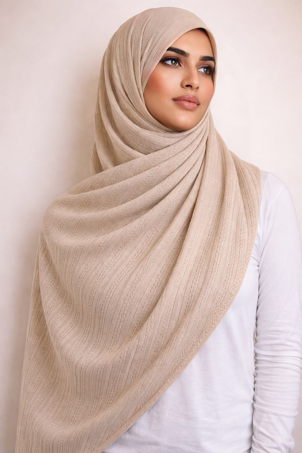 Textured Luxe Jersey Hijab