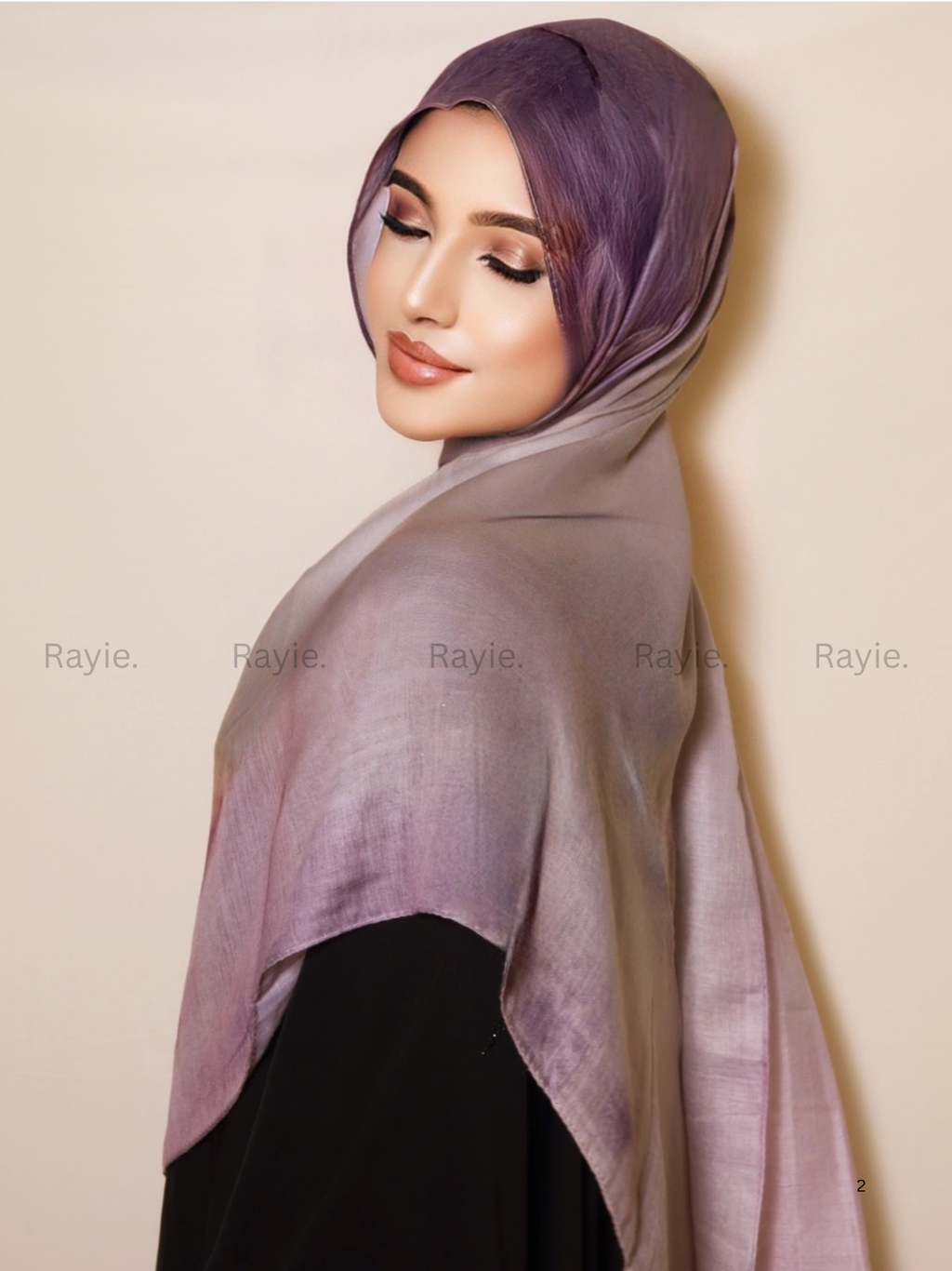 Soft Plum Gray – Everyday Modal Hijab