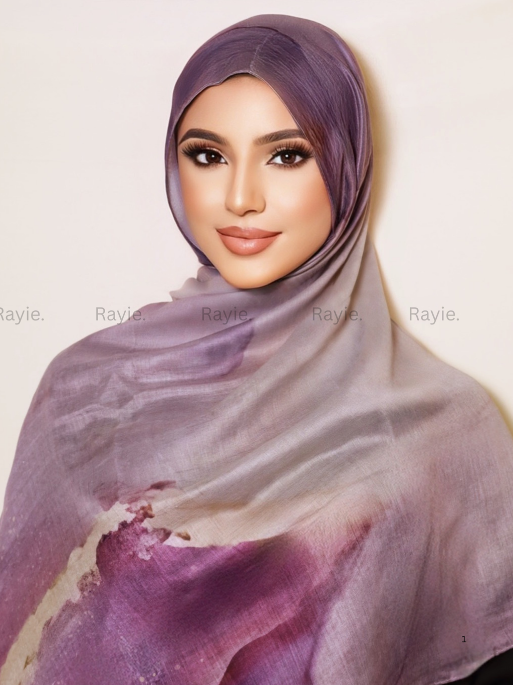 Soft Plum Gray – Everyday Modal Hijab
