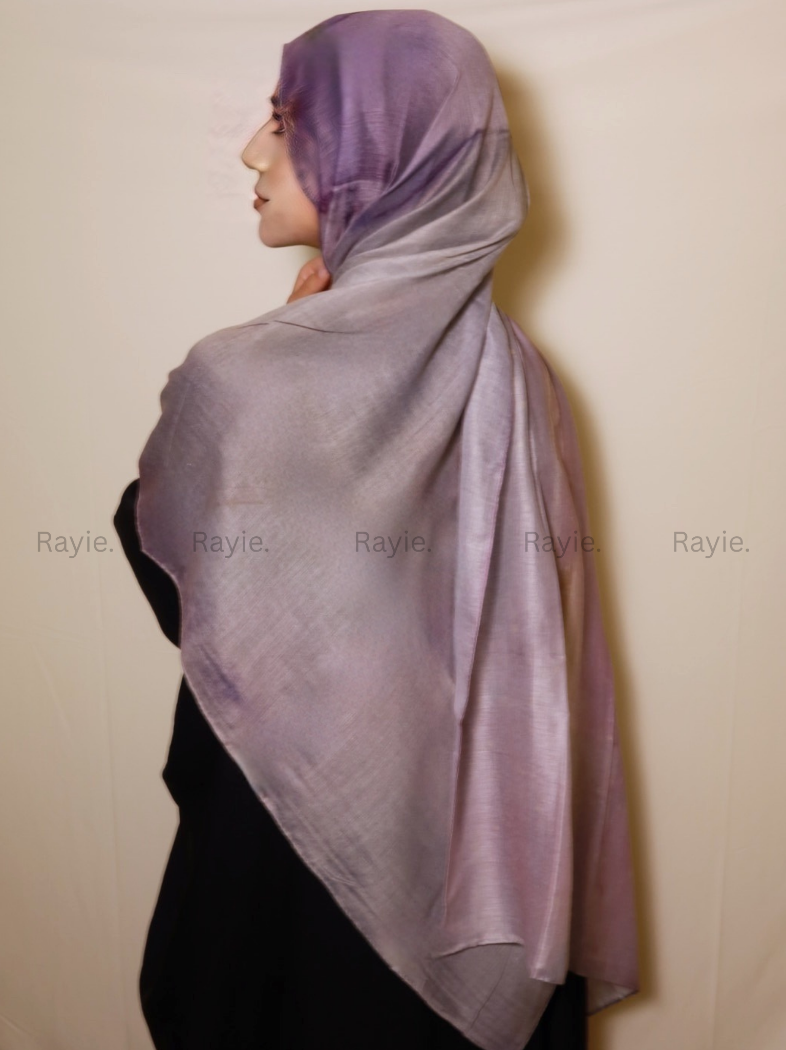 Soft Plum Gray – Everyday Modal Hijab