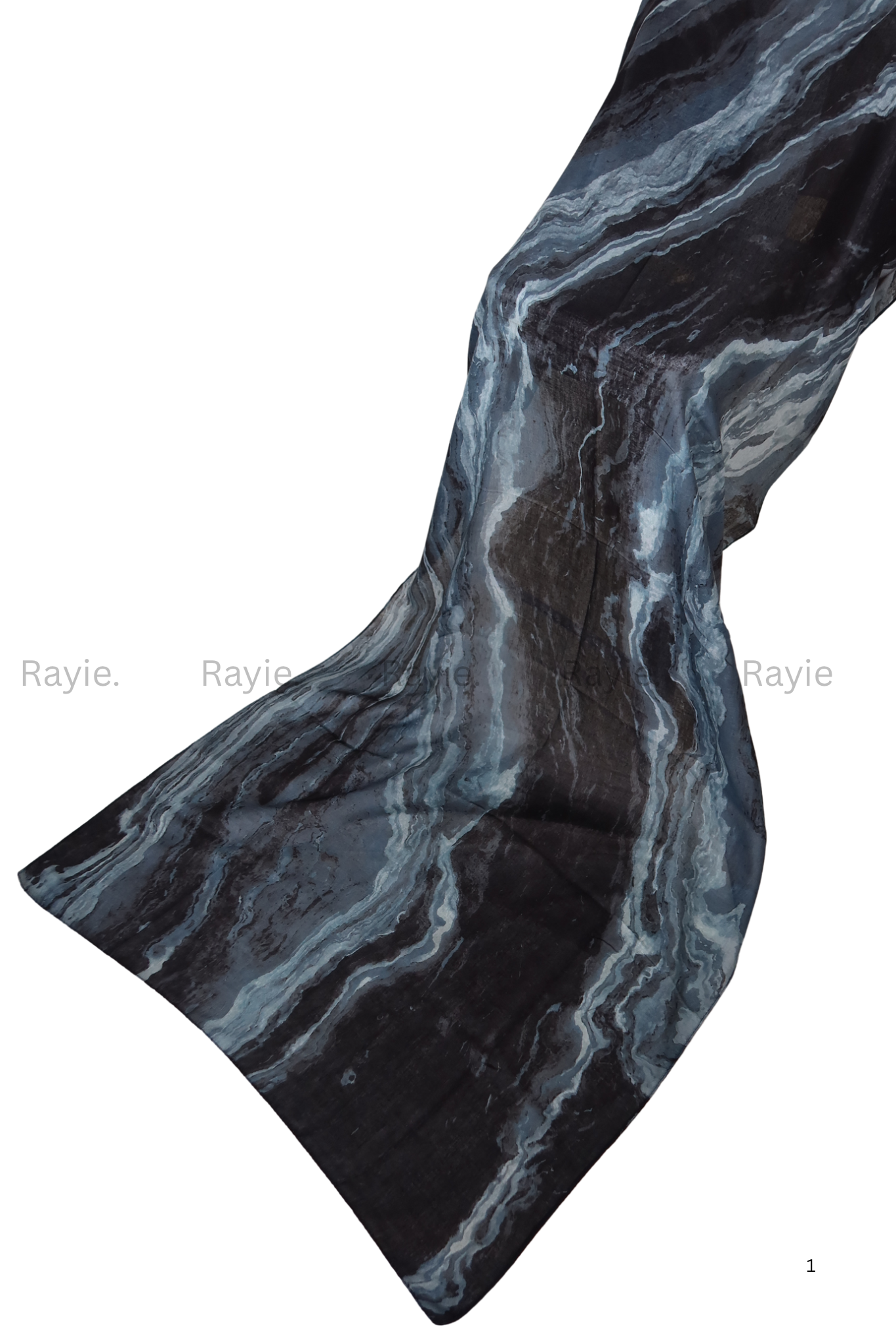 Midnight Swirl Modal Hijab