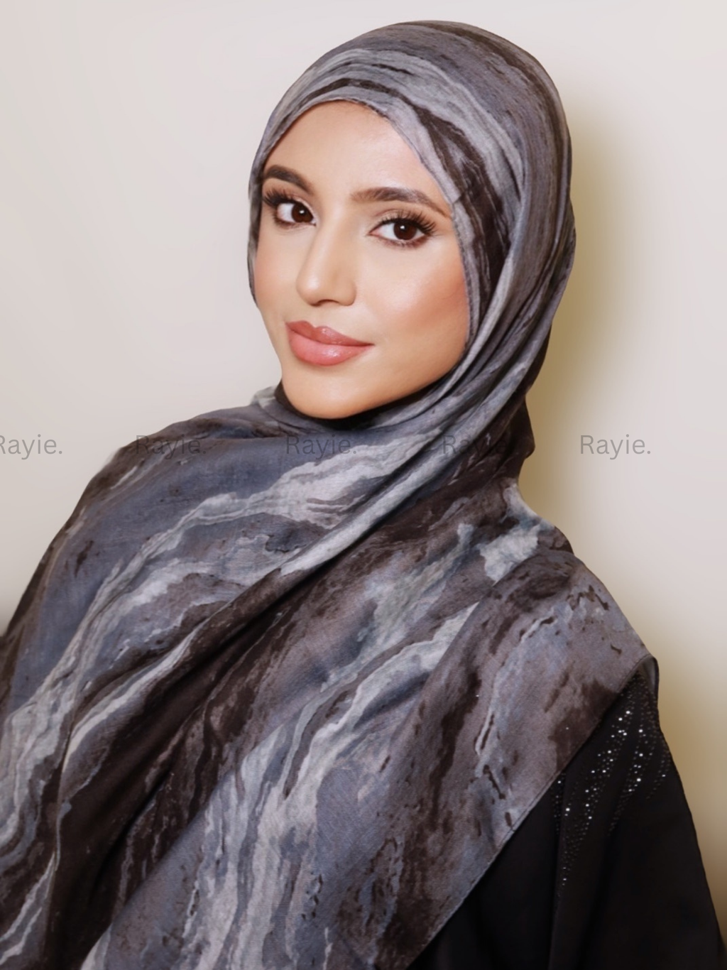 Midnight Swirl Modal Hijab
