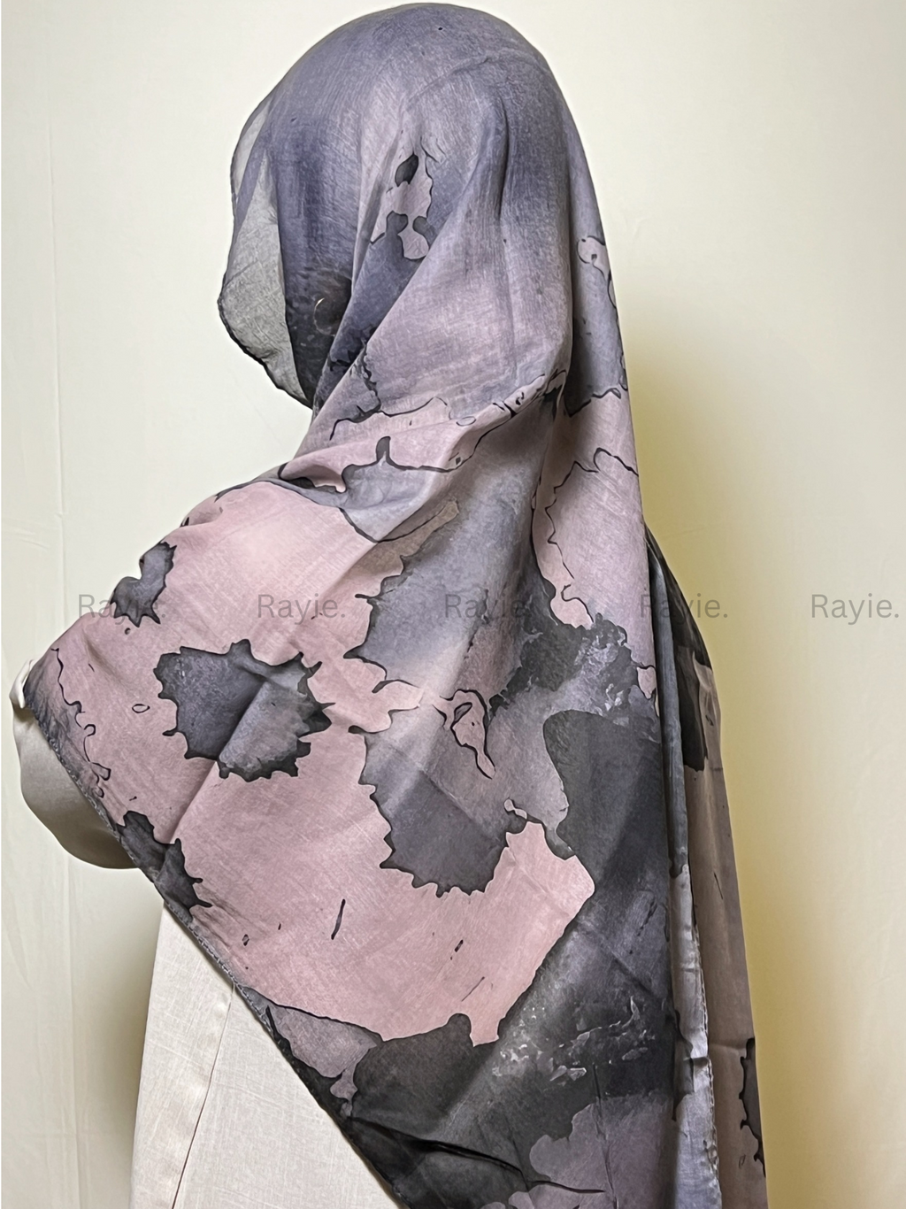 Blush Ash Elegance Hijab