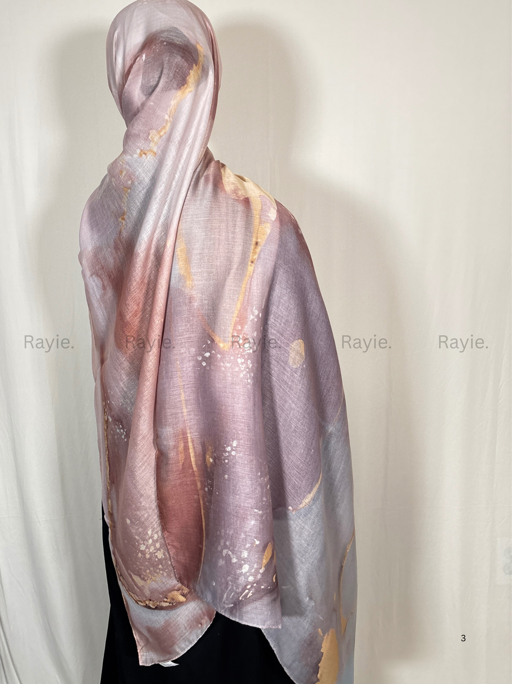 Pastel Harmony Modal Hijab