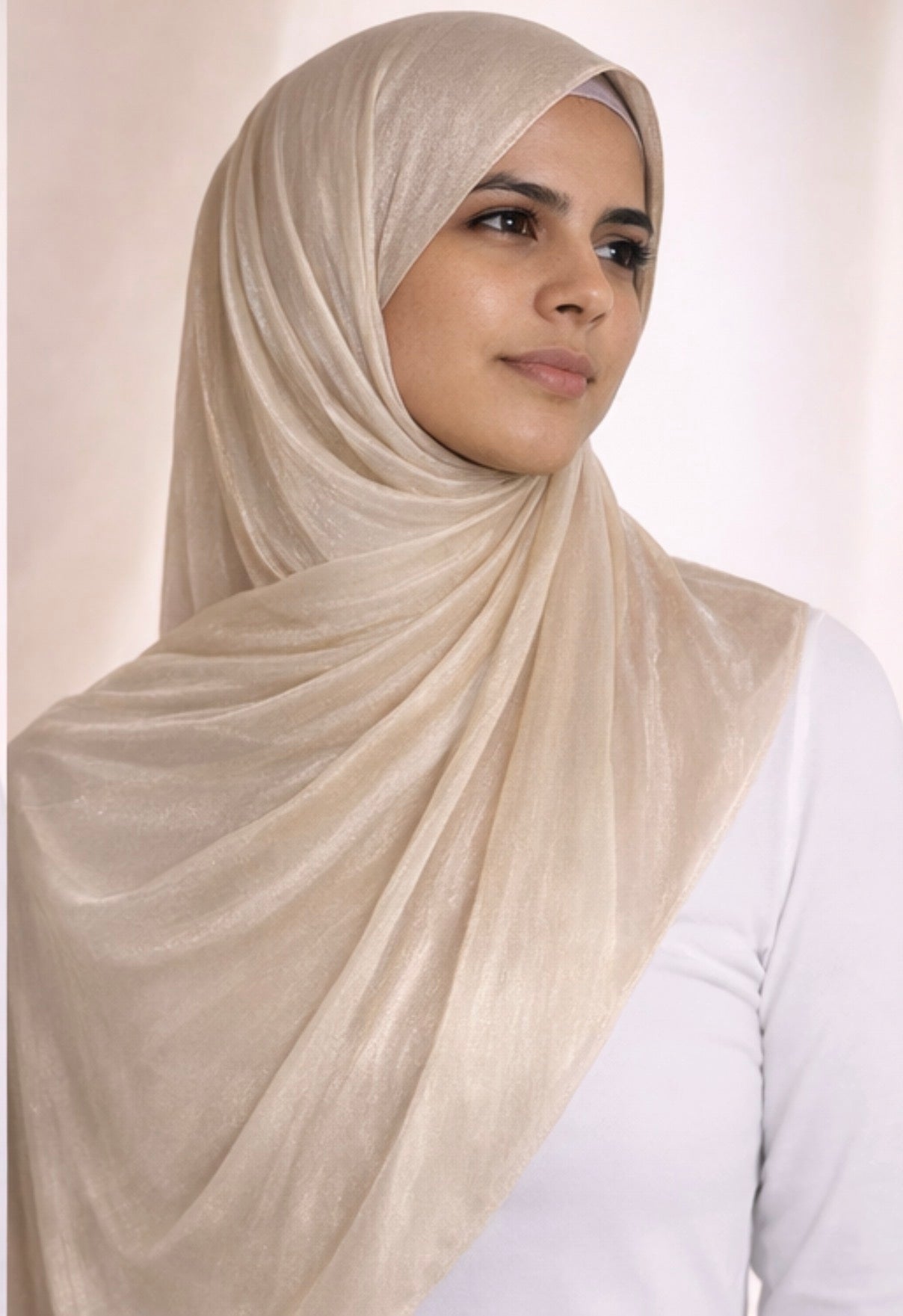 Organza Silk Hijab – Luxe Sheer Finish