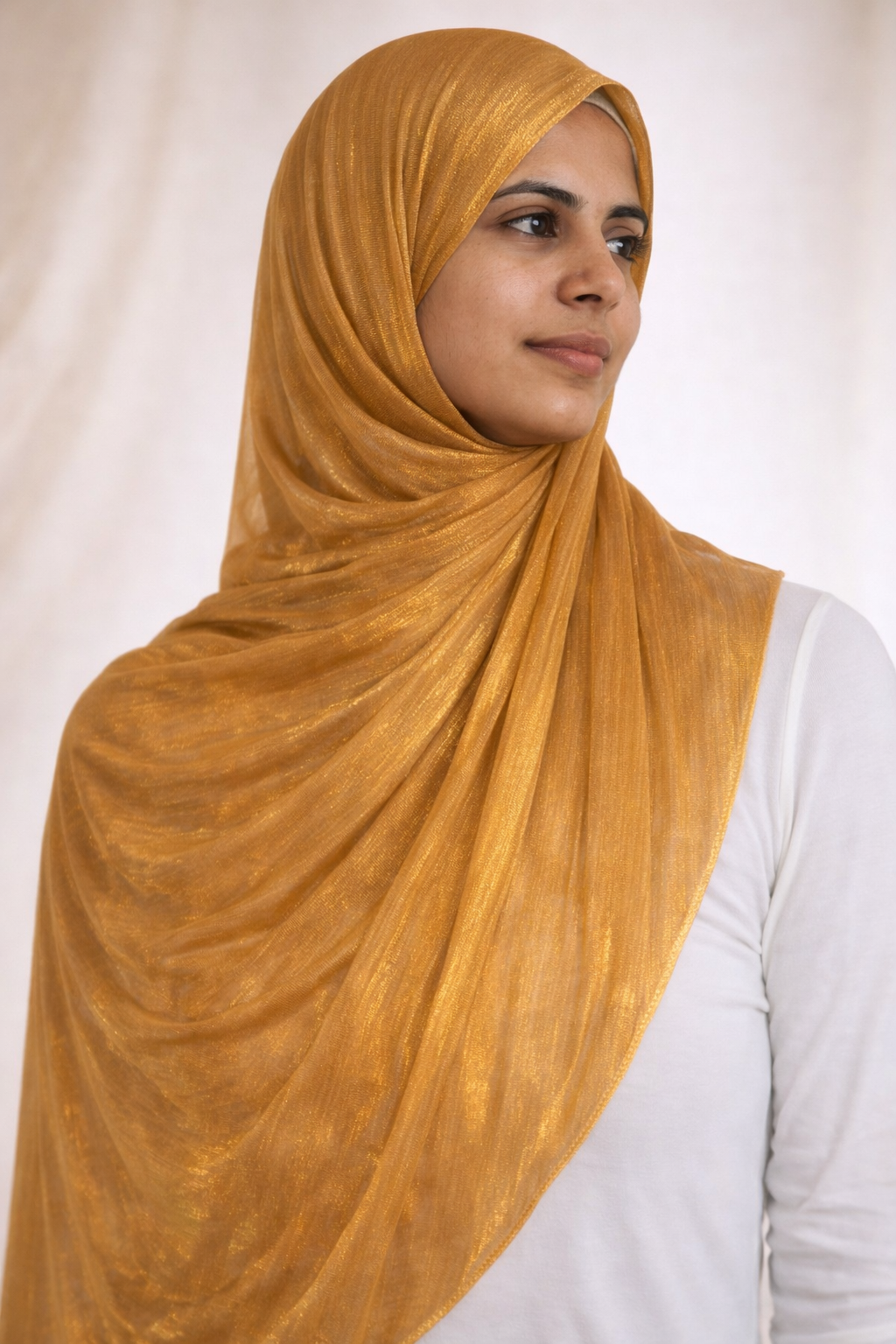 Organza Silk Hijab – Luxe Sheer Finish