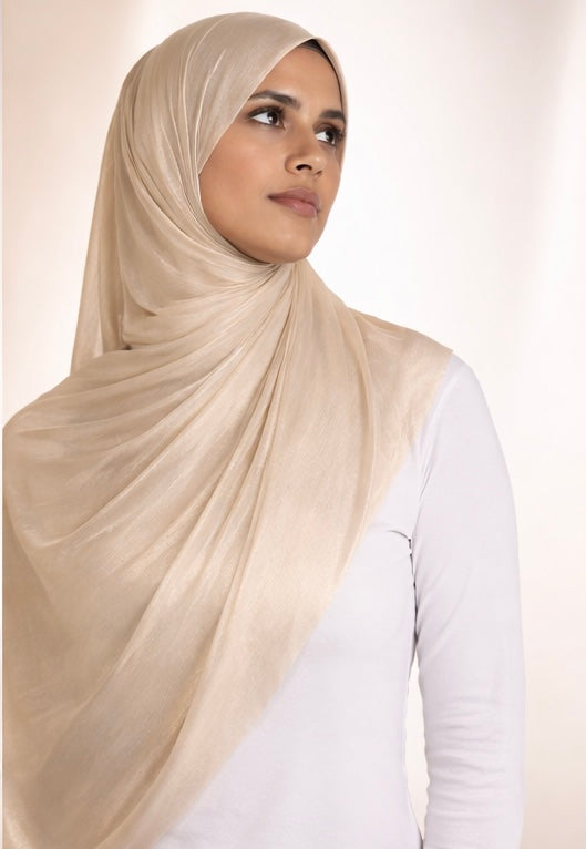 Organza Silk Hijab – Luxe Sheer Finish