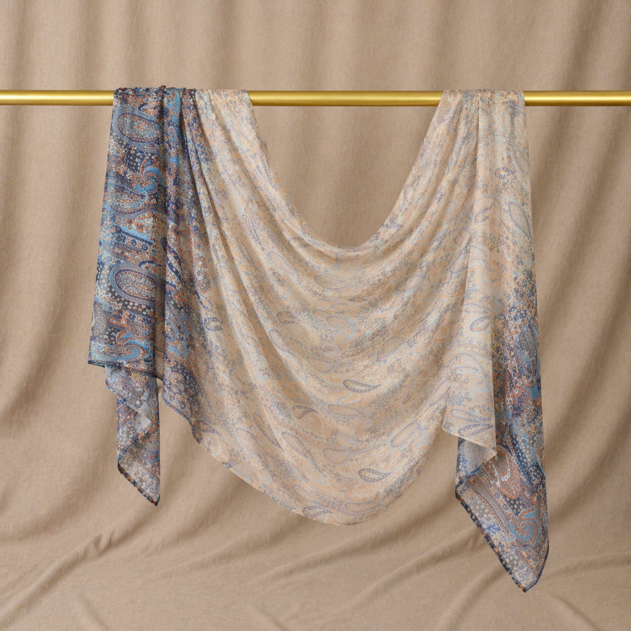 Desert Paisley Pashmina
