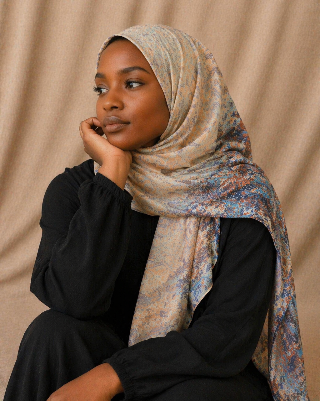 Desert Paisley Pashmina