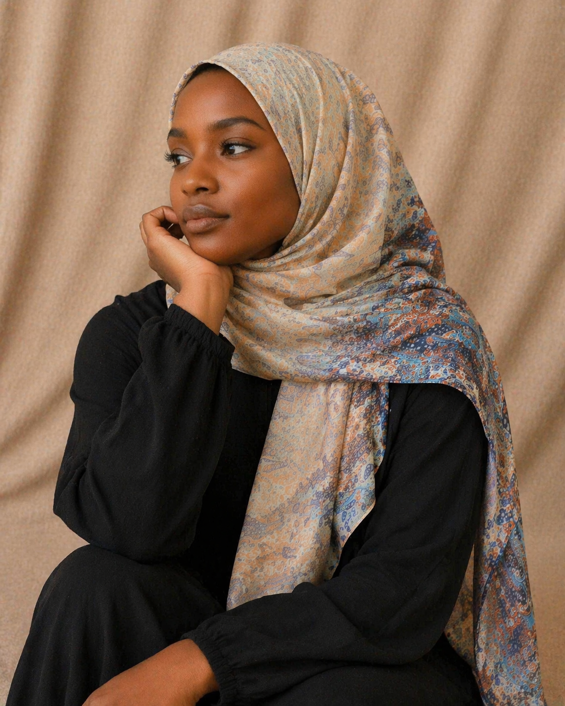 Desert Paisley Pashmina
