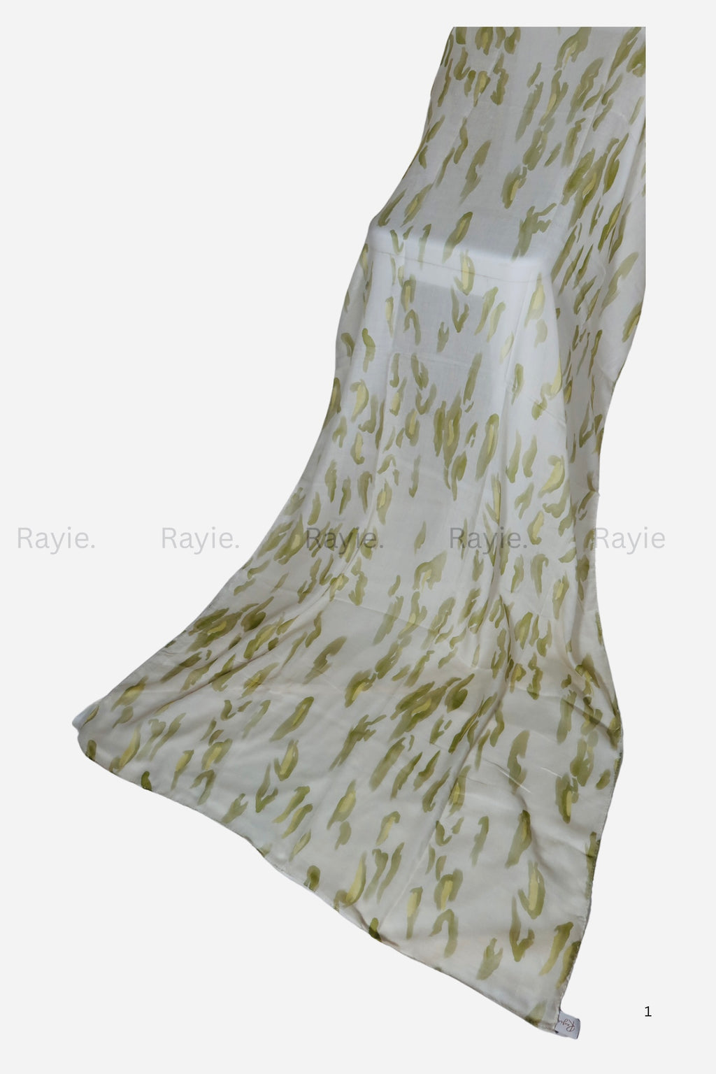 Speckled olive green