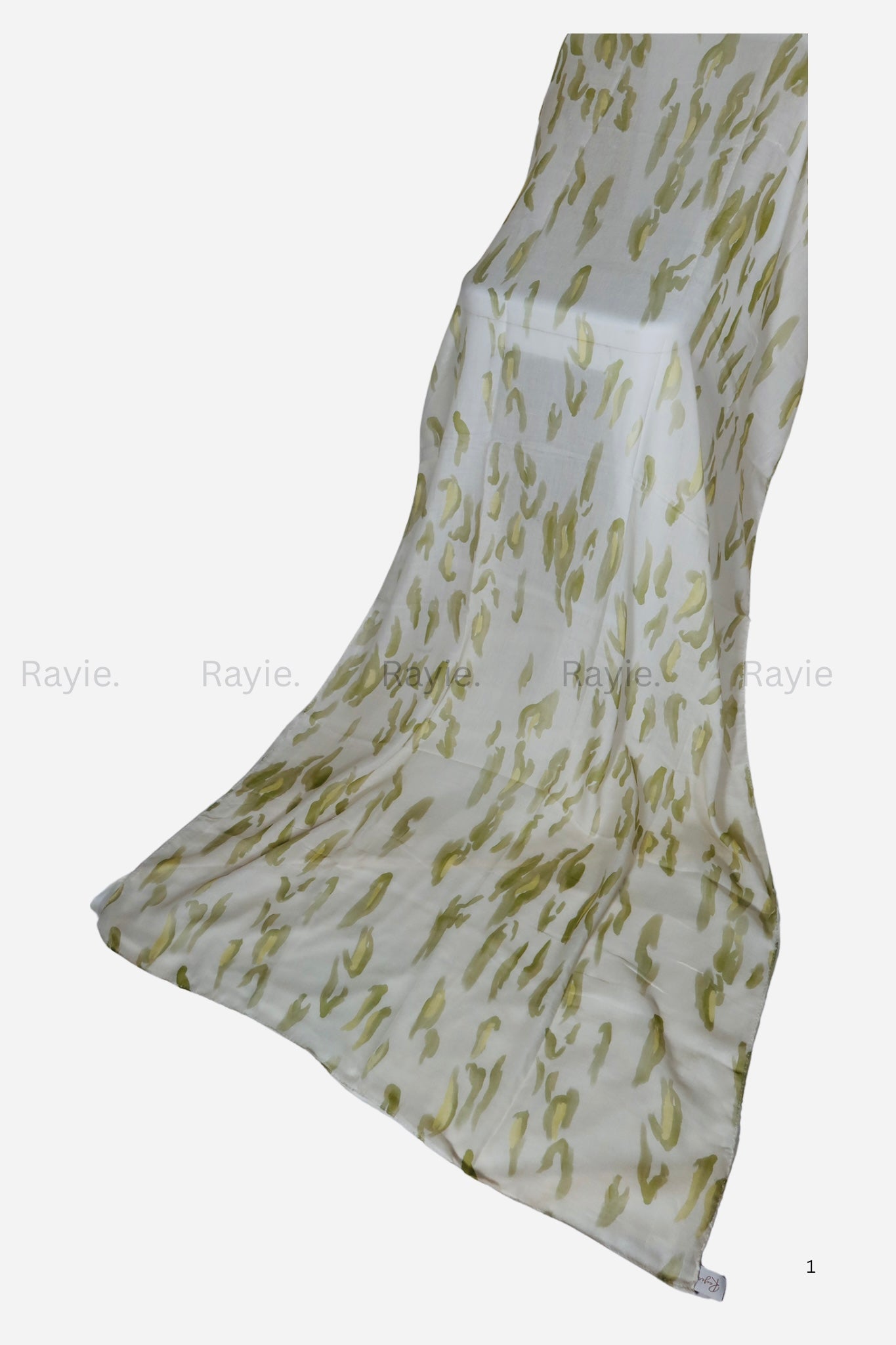 Speckled olive green