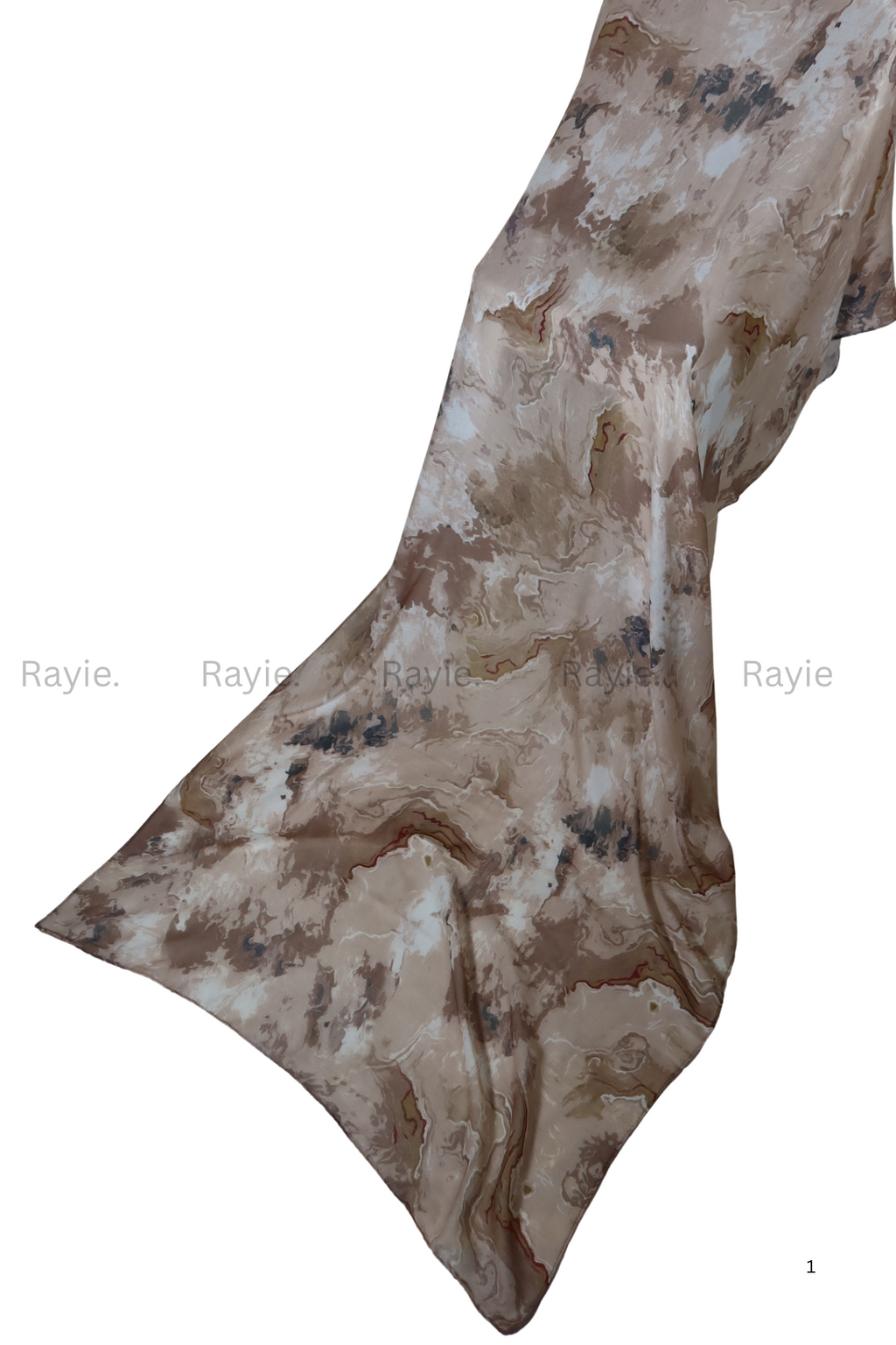 Ivory Elegance Hijab