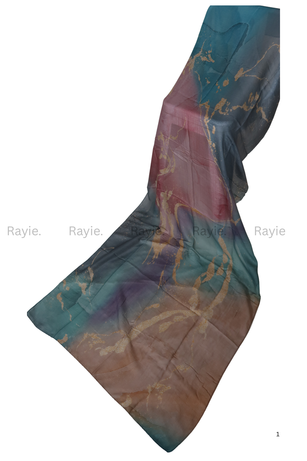 Celestial Marble Glow Hijab