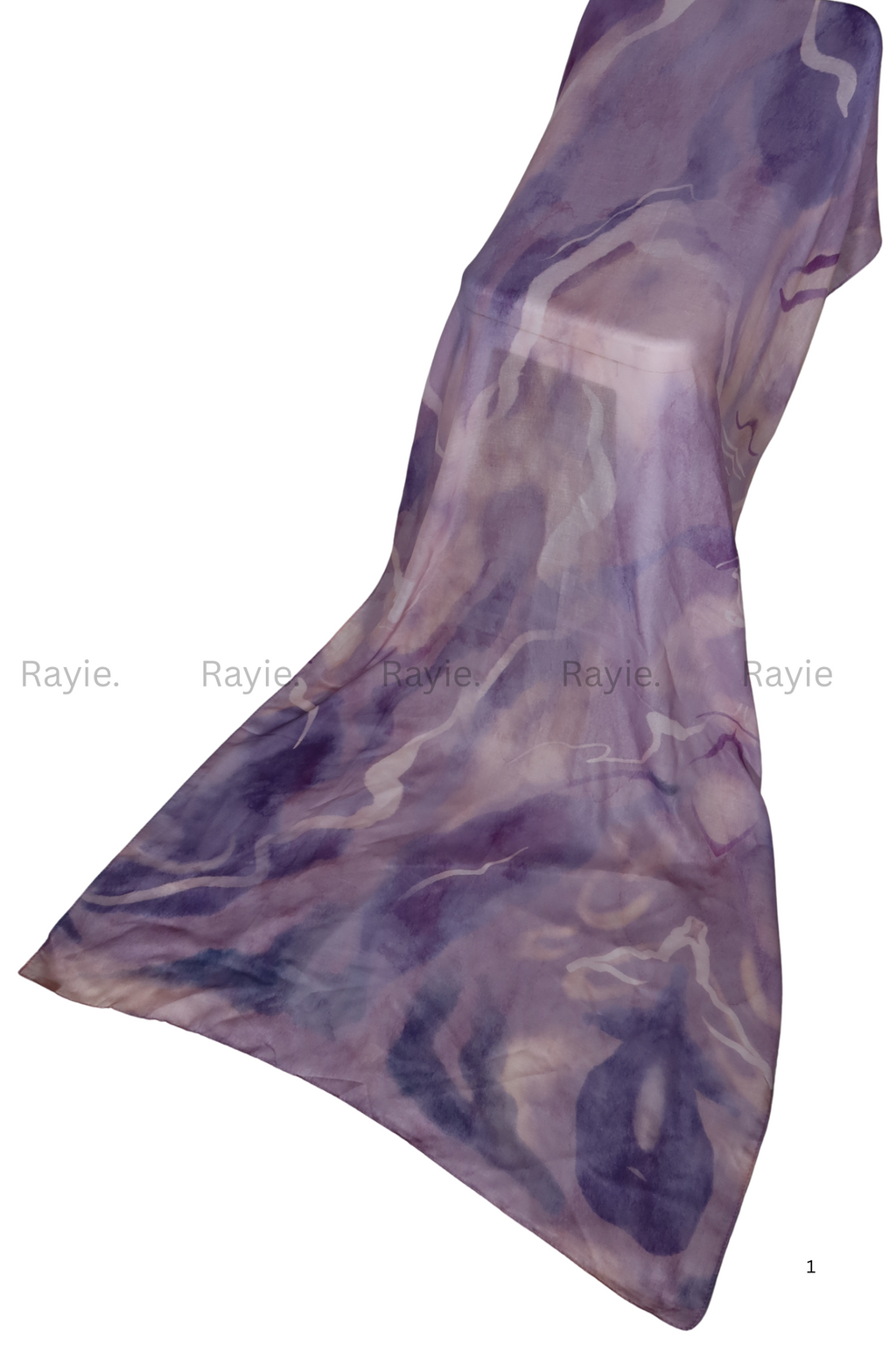 Lavender Swirl Hijab