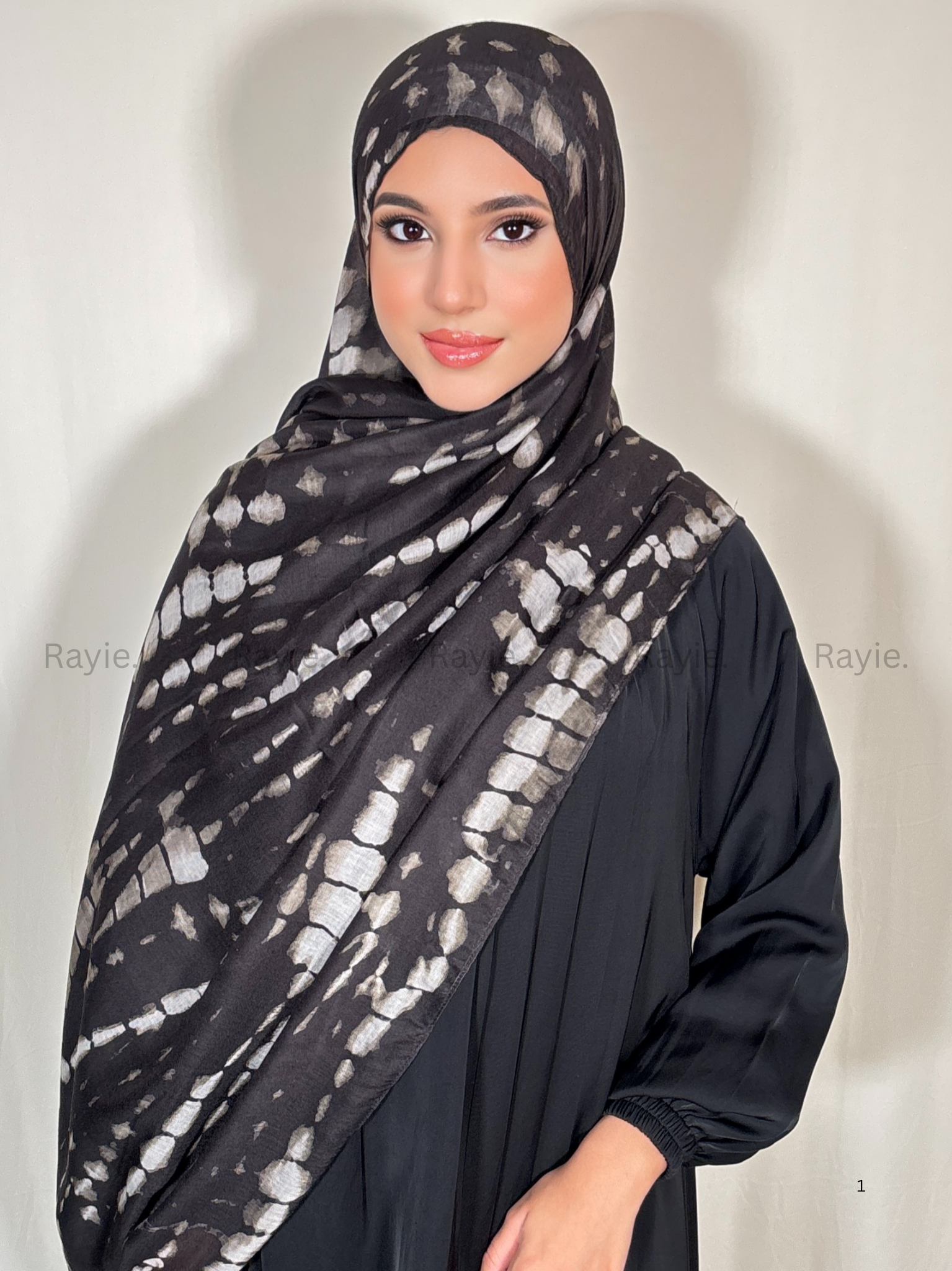 Rayie Clay Ripple Hijab