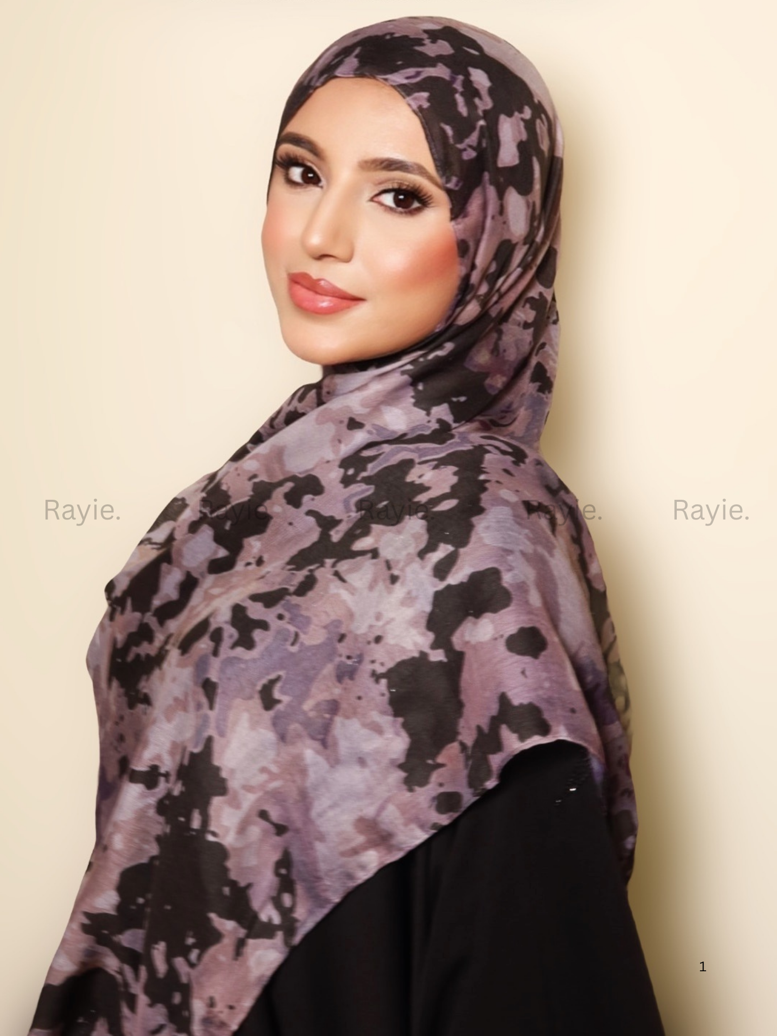 Violet Shadow Hijab