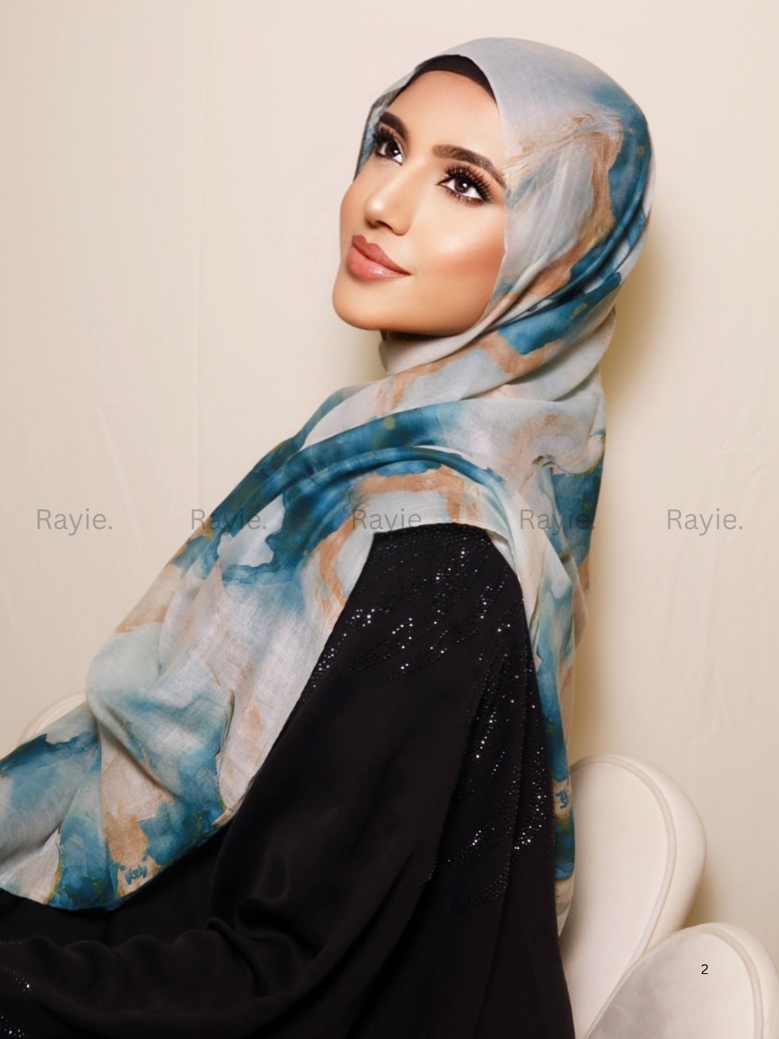 Cloud Blue Hijab