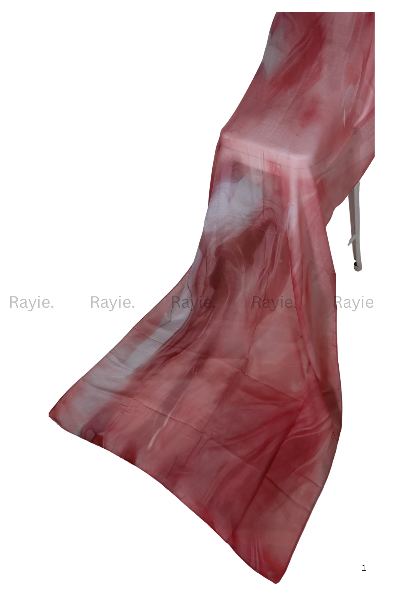 Rosy Whirl Hijab